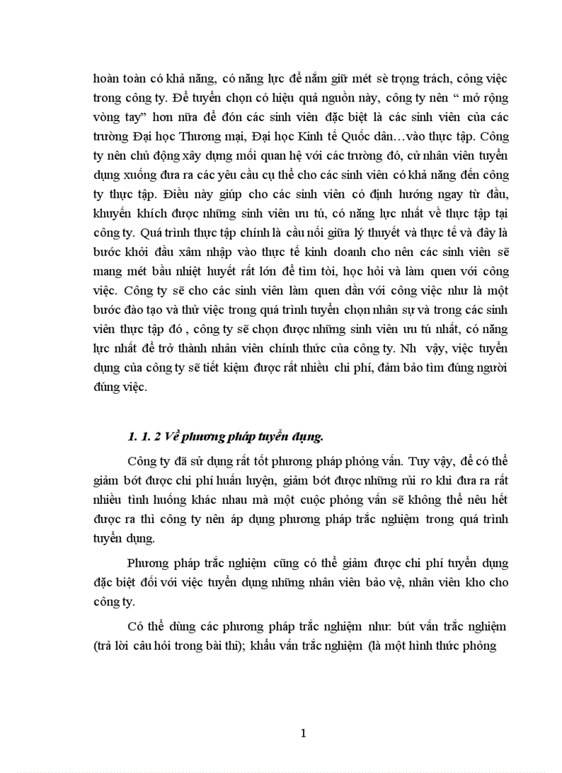 image for page Một số biện pháp nhằm nâng cao chất lượng công tác tuyển dụng nhân sự tại công ty kinh doanh và dịch vụ nhà Hà Nội 1