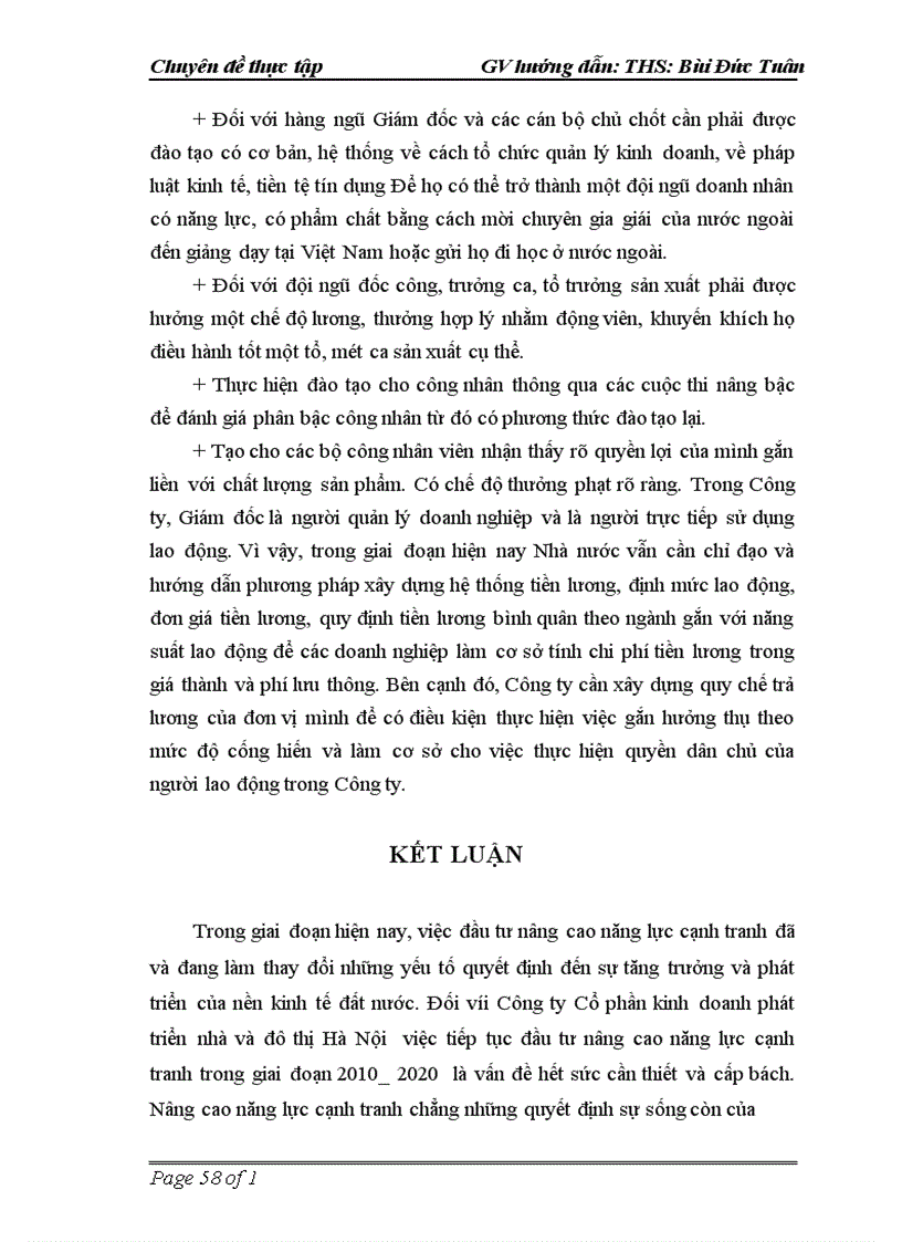 image for page Đầu tư nhằm nâng cao năng lực cạnh tranh của Công ty Cổ phần kinh doanh phỏt triển nhà và đụ thị Hà Nội 1