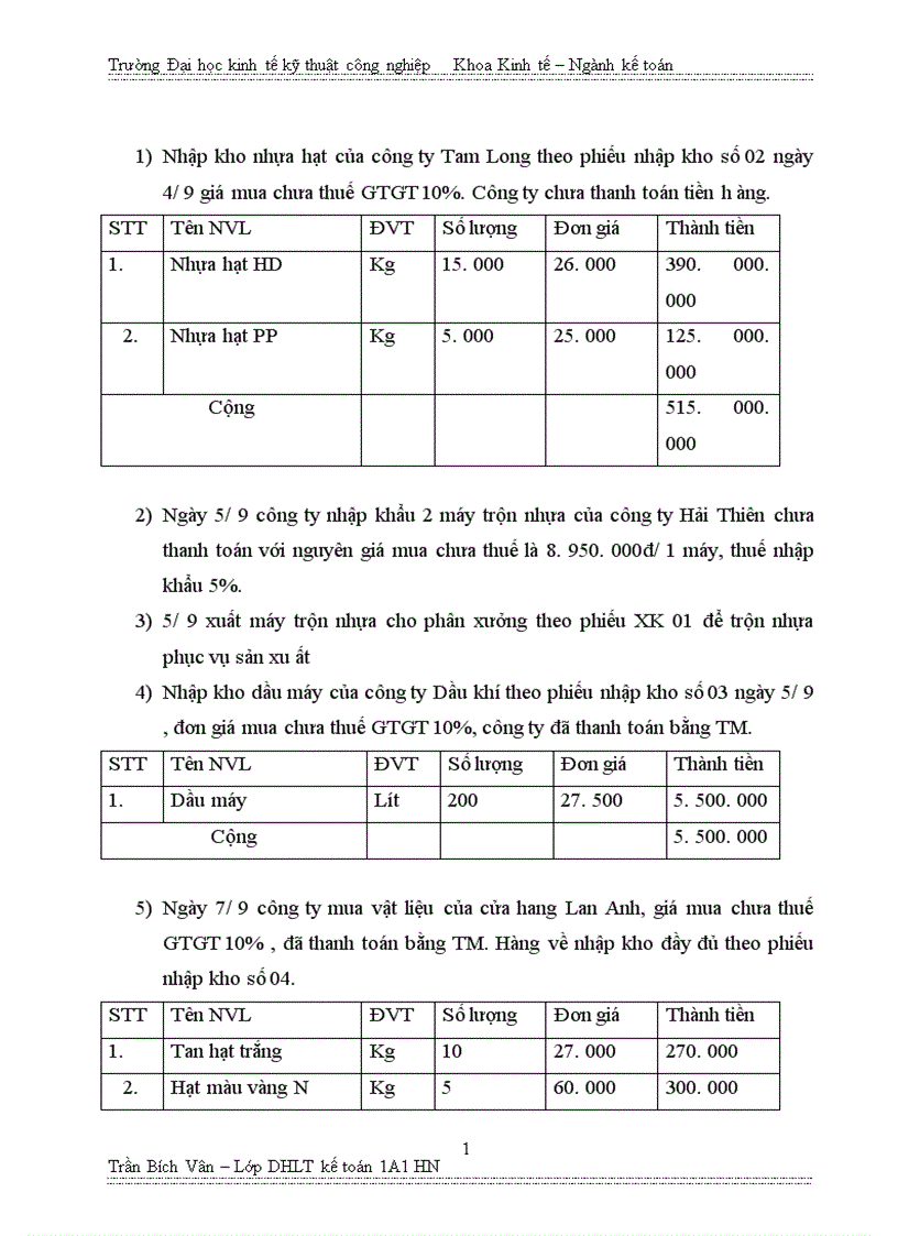 image for page Kế toán nguyên vật liệu và công cụ dụng cụ tại công ty TNHH Tuấn tú 1