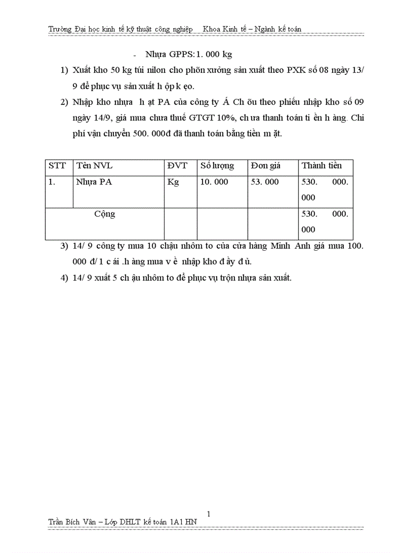 image for page Kế toán nguyên vật liệu và công cụ dụng cụ tại công ty TNHH Tuấn tú 1