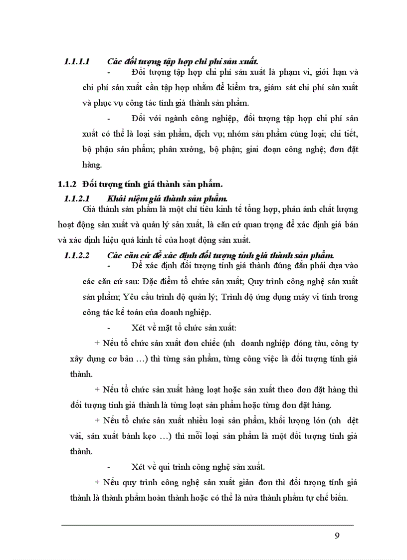 image for page Kế toán chi phí sản xuất và tính giá thành sản phẩm tại Công ty Sản xuất Xuất nhập khẩu đầu tư Thanh niên Hà Nội 1