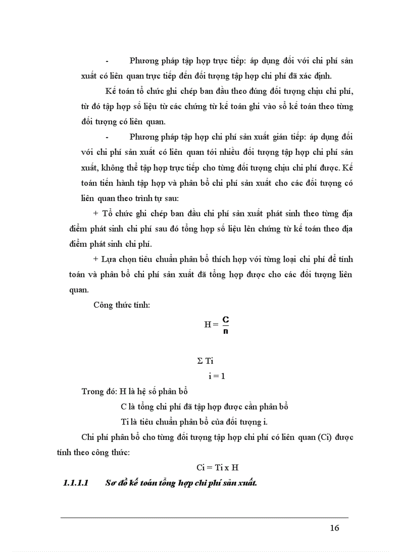image for page Kế toán chi phí sản xuất và tính giá thành sản phẩm tại Công ty Sản xuất Xuất nhập khẩu đầu tư Thanh niên Hà Nội 1