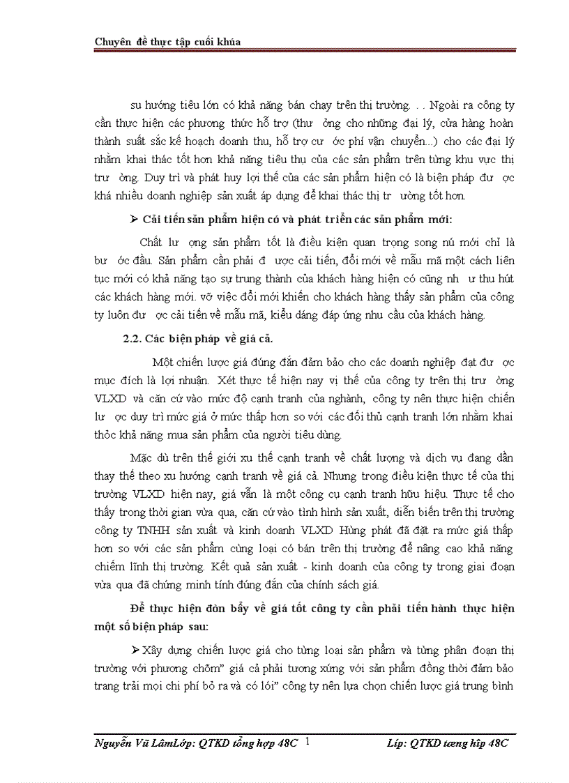 image for page Một số giải pháp nhằm hoàn thiện hệ thống kênh phân phối sản phẩm tại công ty TNHH Sản Xuất Kinh Doanh VLXD Hùng Phát 1