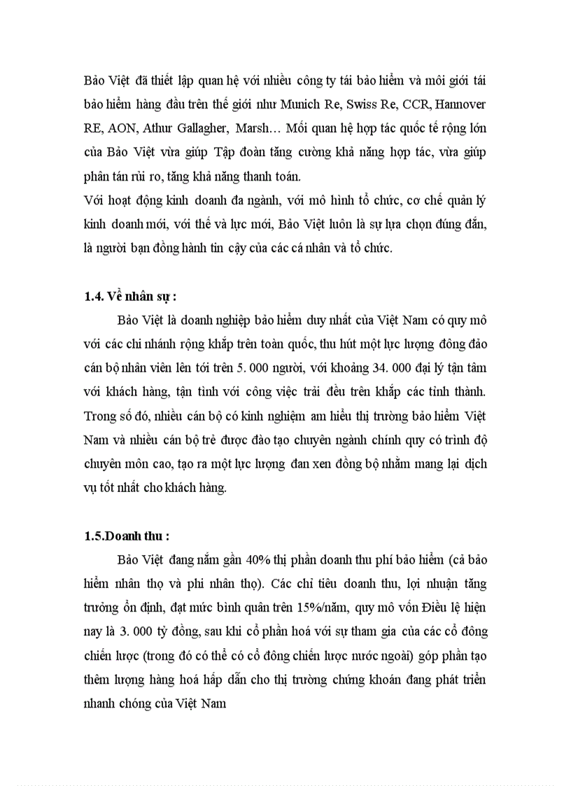 image for page Phân tích môi trường kinh doanh bảo hiểm của Việt Nam Tập đoàn Bảo Việt bằng mô hình SWOT để đưa ra phương hướng chiến lược kinh doanh A