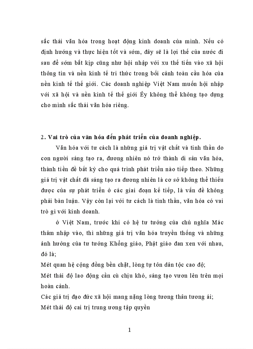 image for page Ảnh hưởng tích cực và hạn chế của truyền thống bản sắc văn hóa của một dân tộc đến quản lý các doanh nghiệp