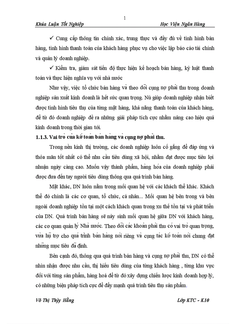 Thực trạng công tác kế toán bán hàng và công nợ phải thu tại tổng công ty cổ phần vật tư nông nghiệp nghệ an 1