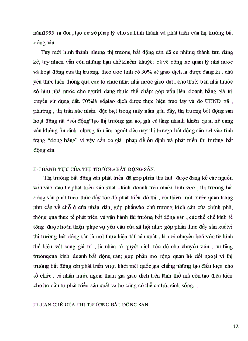 image for page Hiểu rõ hơn về thị trường bất động sản để đưa ra các giải pháp góp phần phát triển thị trường bất động sản ở nước ta 1