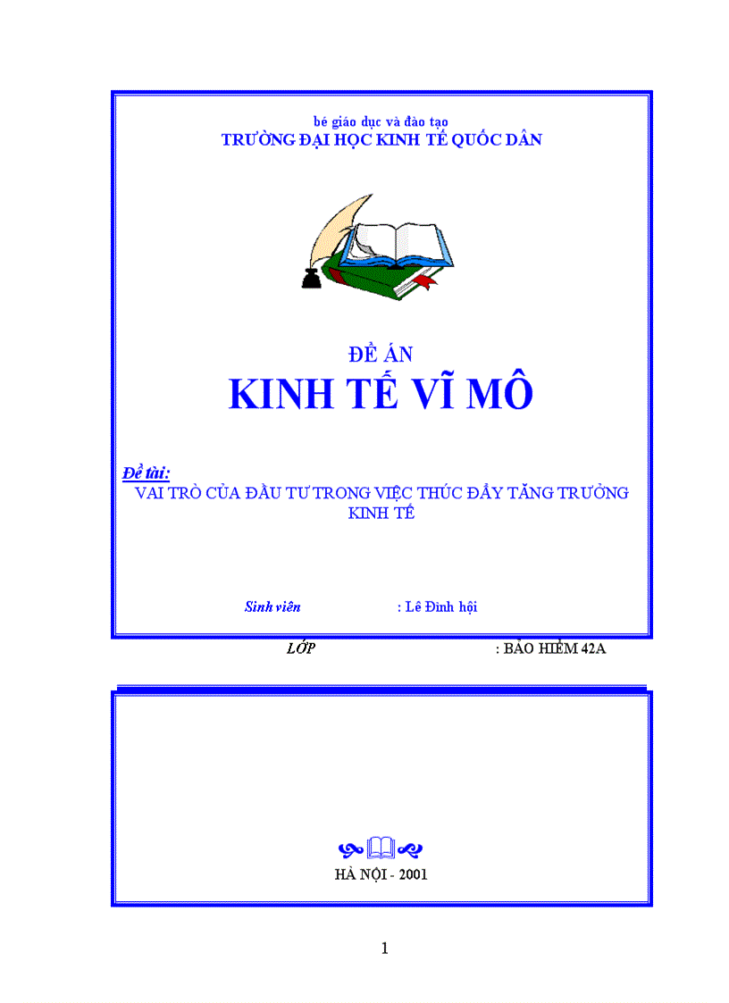 image for page Vai trò của đầu tư trong việc thúc đẩy tăng trưởng kinh tế Sinh viên