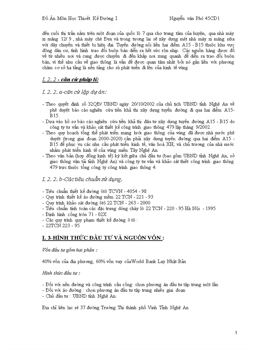 image for page Dự án nâng cấp quốc lộ 7 Lập báo cáo nghiên cứu khả thi đầu tư xây dựng tuyến đường quy hai điểm A15 B15