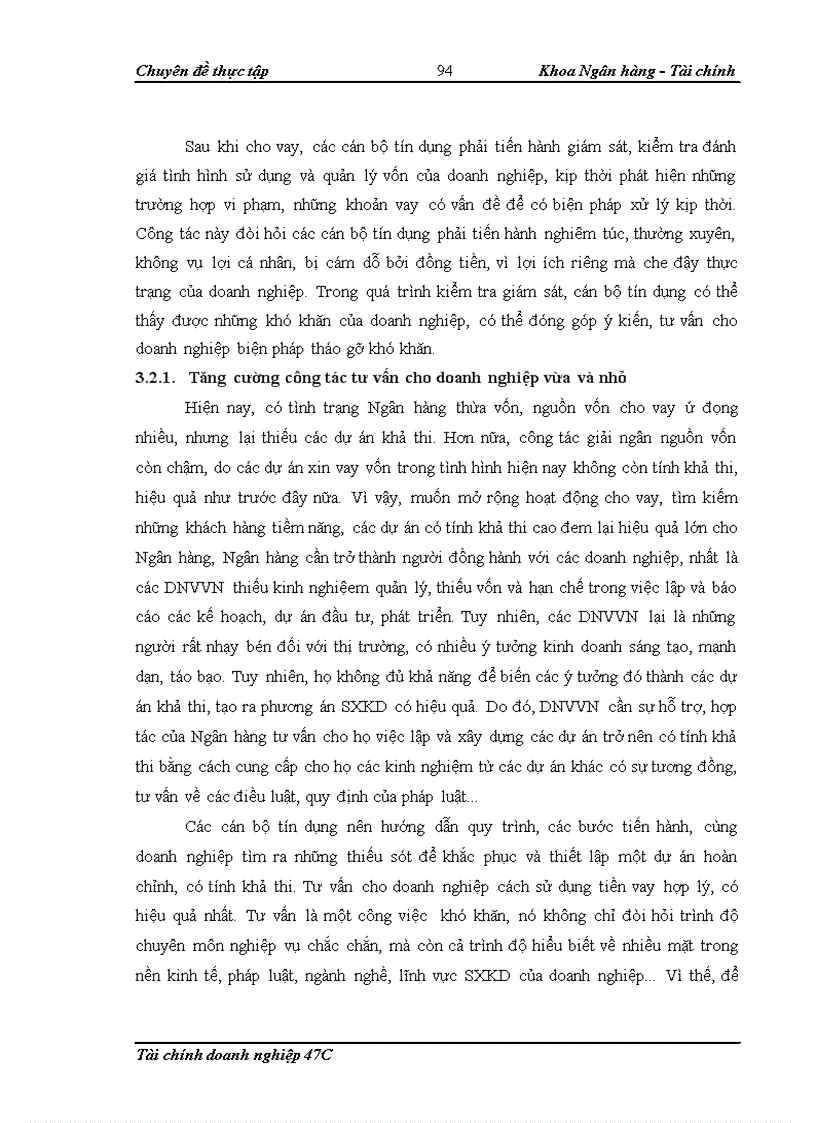 image for page Nâng cao chất lượng cho vay đối với doanh nghiệp vừa và nhỏ tại Ngân hàng TMCP Quân đội