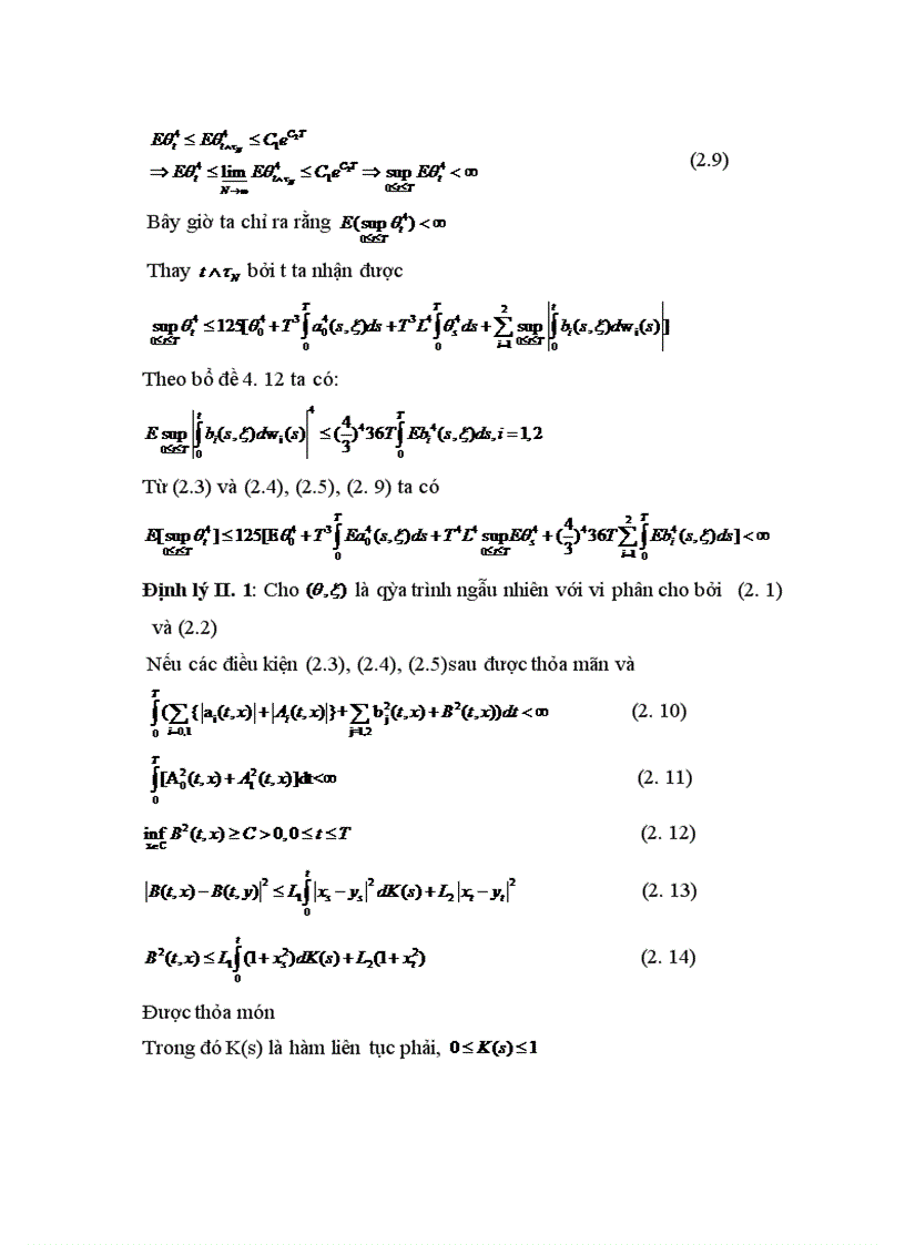 image for page Lý thuyết lọc tối ưu đối với quá trình Gaussian điều kiện và áp dụng của nó vào các bài toán thống kê và các bài toán điều khiển tối ưu với thời gian rời rạc và các bài toán điều khiển tối ưu với thời gian liên tục