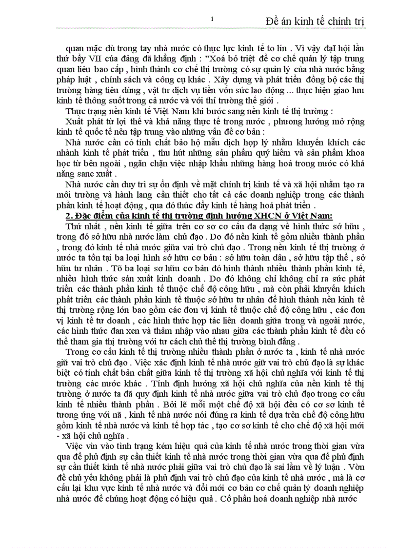 image for page Lý luận của chủ nghĩa Mac lênin về kinh tế thị trường và sự vận dụng nó ở nước ta để xây dựng kinh tế thị trường XHCN