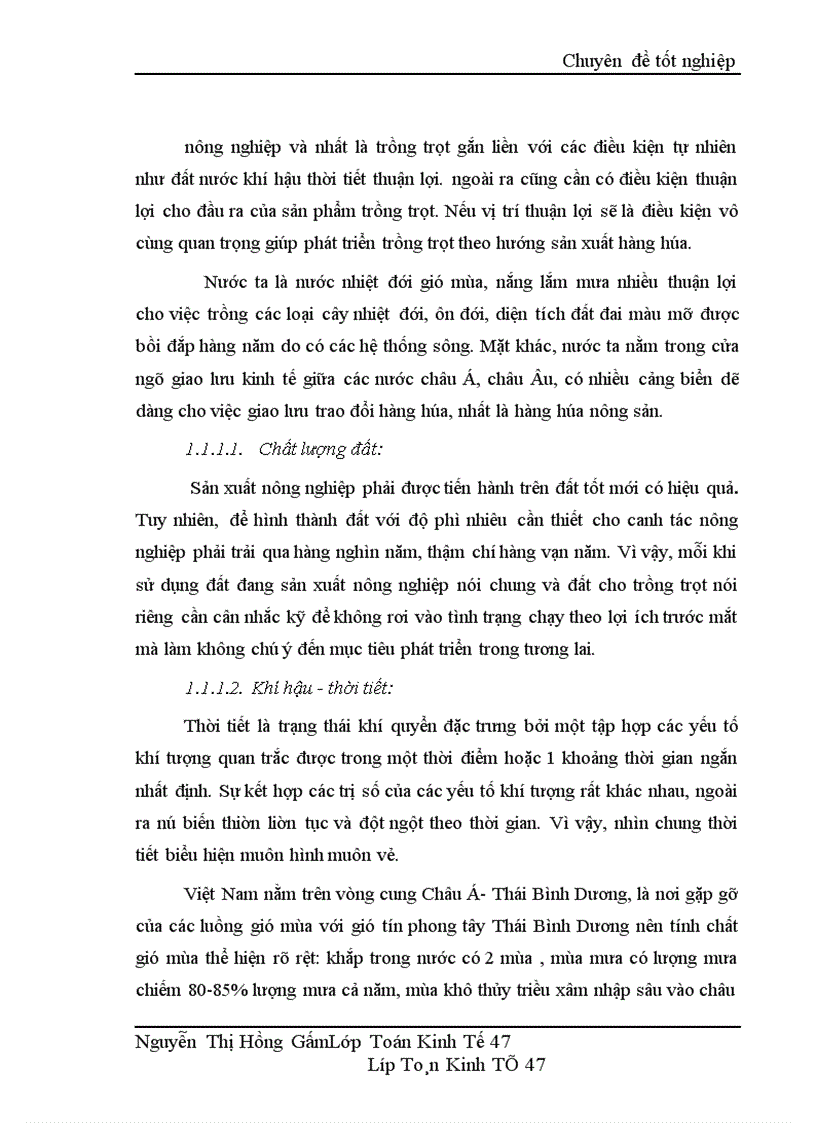 image for page Thực trạng về sử dụng đất trong ngành trồng trọt ở ĐBSH 1