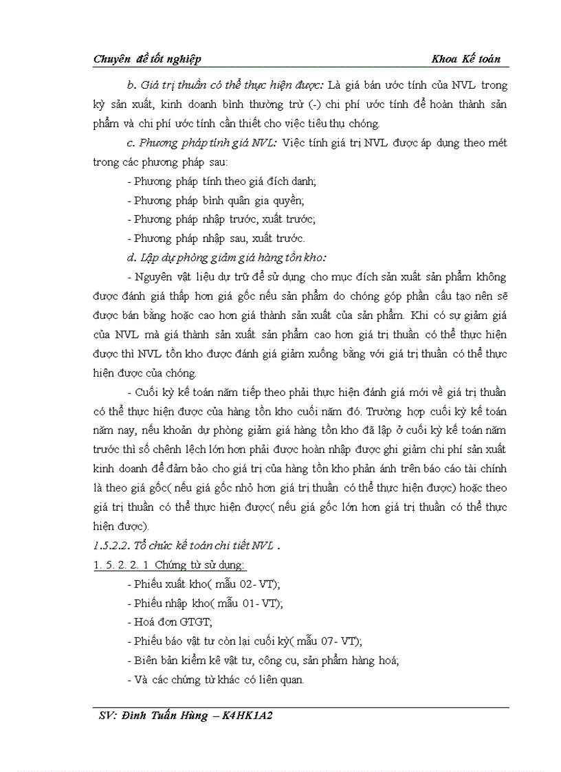 image for page Kế toán nguyên vật liệu để sản xuất sản phẩm bao bì tại Công ty sản xuất bao bì Đoàn Kết 1