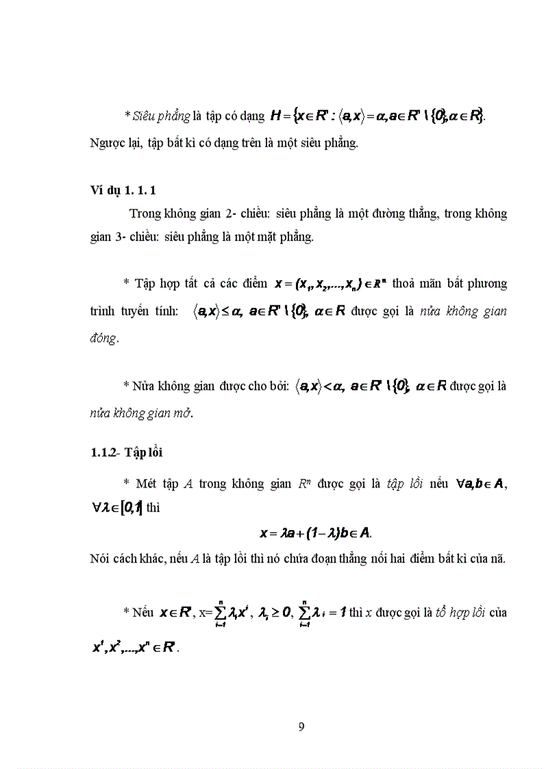image for page Bài toán qui hoạch tuyến tính đa mục tiêu trong không gian giá trị