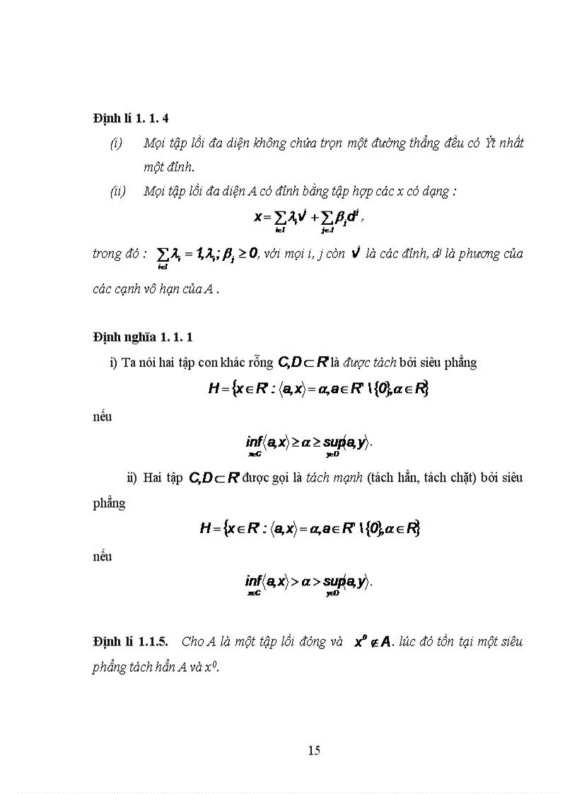 image for page Bài toán qui hoạch tuyến tính đa mục tiêu trong không gian giá trị