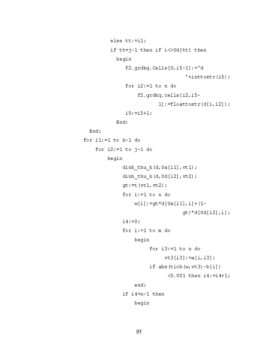 image for page Bài toán qui hoạch tuyến tính đa mục tiêu trong không gian giá trị