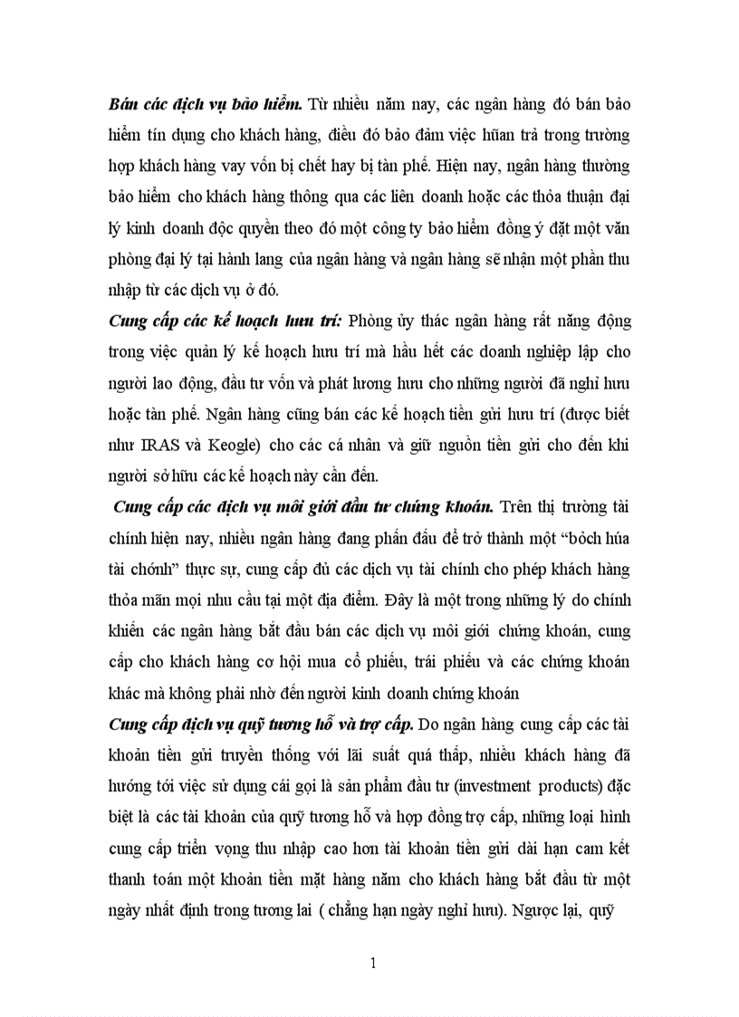 image for page Hoạt động kinh doanh dịch vụ của các ngân hàng thương mại Quá trình hoàn thiện và phát triển các dịch vụ của hệ thống NHTM Việt Nam