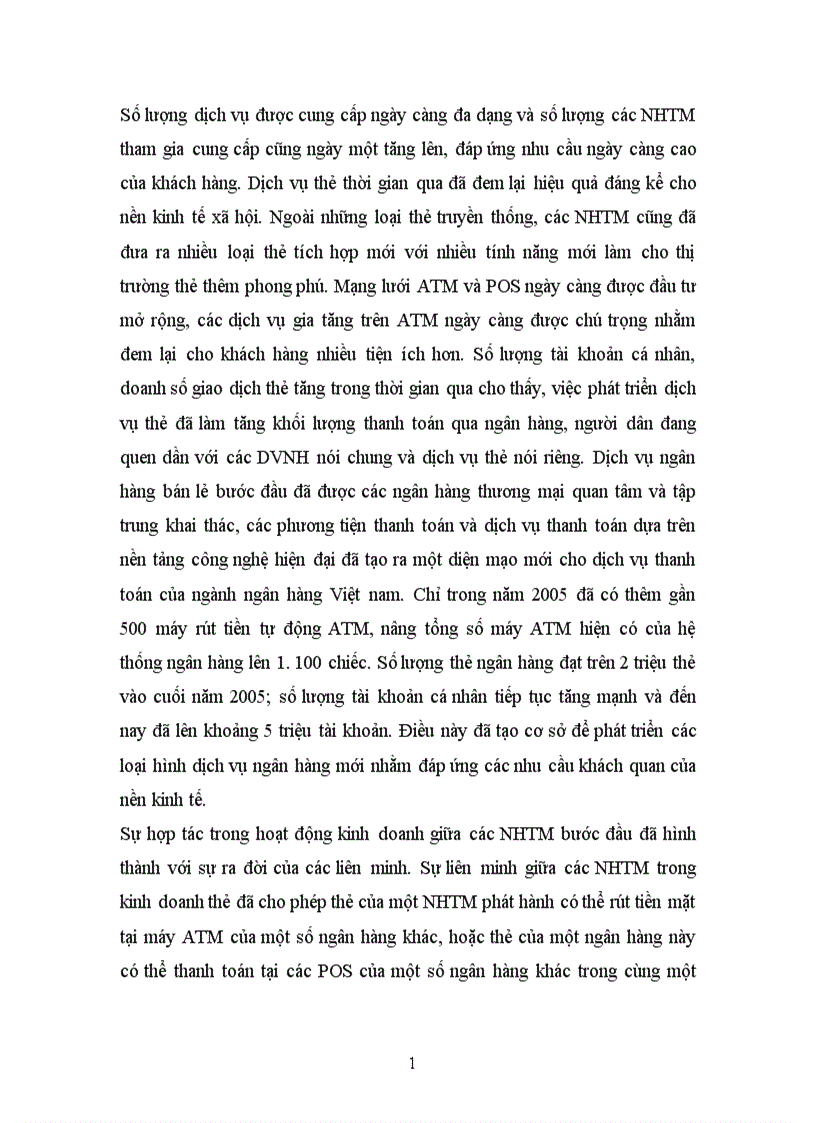 image for page Hoạt động kinh doanh dịch vụ của các ngân hàng thương mại Quá trình hoàn thiện và phát triển các dịch vụ của hệ thống NHTM Việt Nam