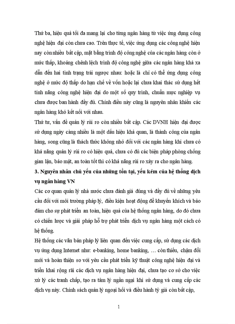 image for page Hoạt động kinh doanh dịch vụ của các ngân hàng thương mại Quá trình hoàn thiện và phát triển các dịch vụ của hệ thống NHTM Việt Nam