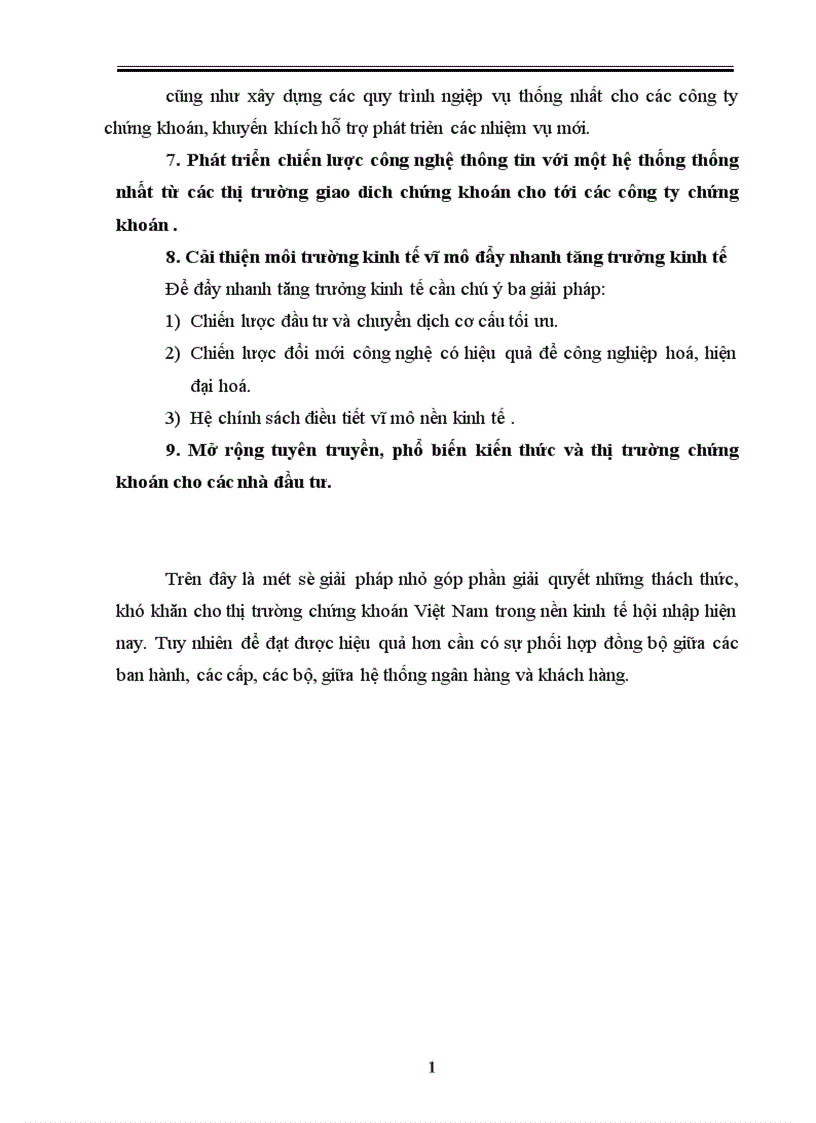 image for page Giải pháp nhằm đa dạng hoá các công cụ của thị trường chứng khoán 1