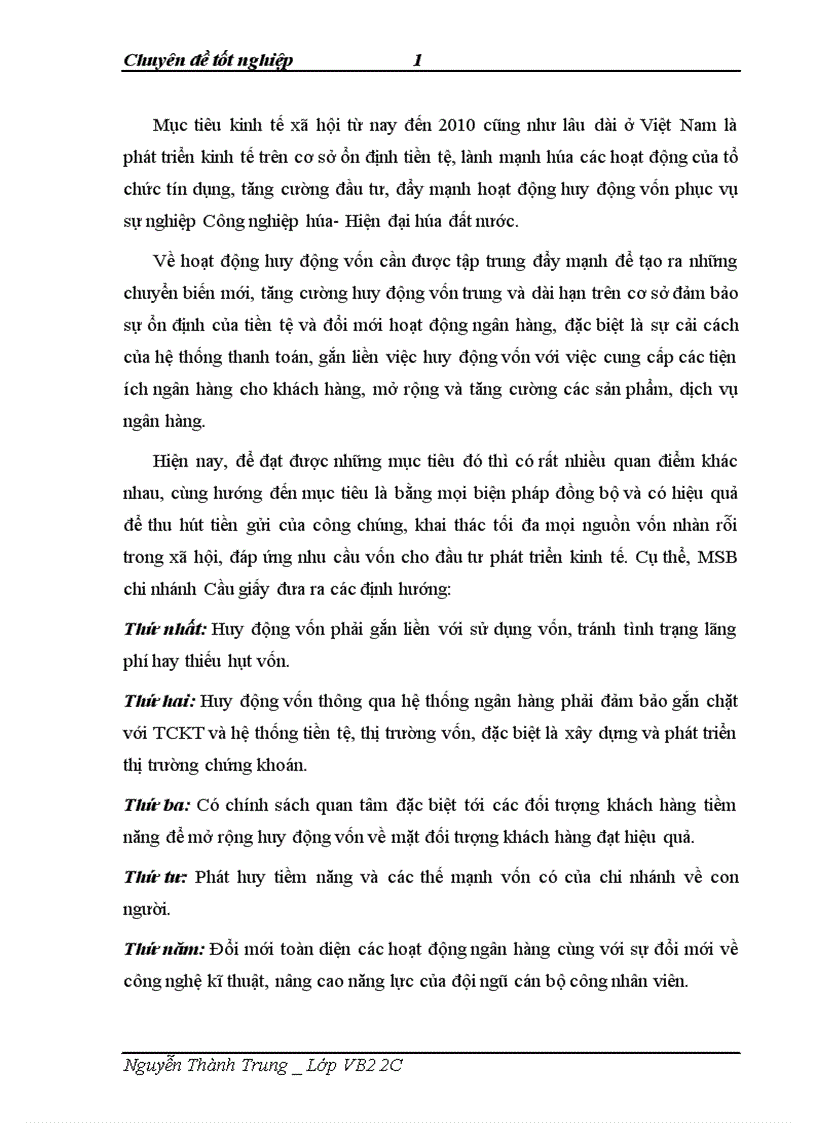 image for page Giải pháp mở rộng huy động vốn tại Ngân hàng TMCP Hàng Hải chi nhánh Cầu giấy 1