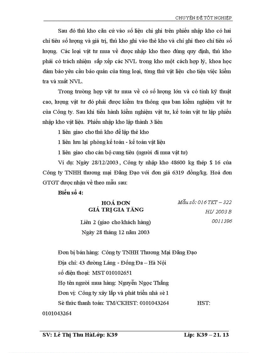 image for page Thực trạng hạch toán nguyên vật liệu và tình hình sử dụng nguyên vật liệu tại Công ty Cổ phần Đầu tư và Xây dựng HUD1