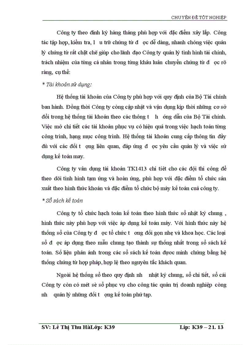 image for page Thực trạng hạch toán nguyên vật liệu và tình hình sử dụng nguyên vật liệu tại Công ty Cổ phần Đầu tư và Xây dựng HUD1