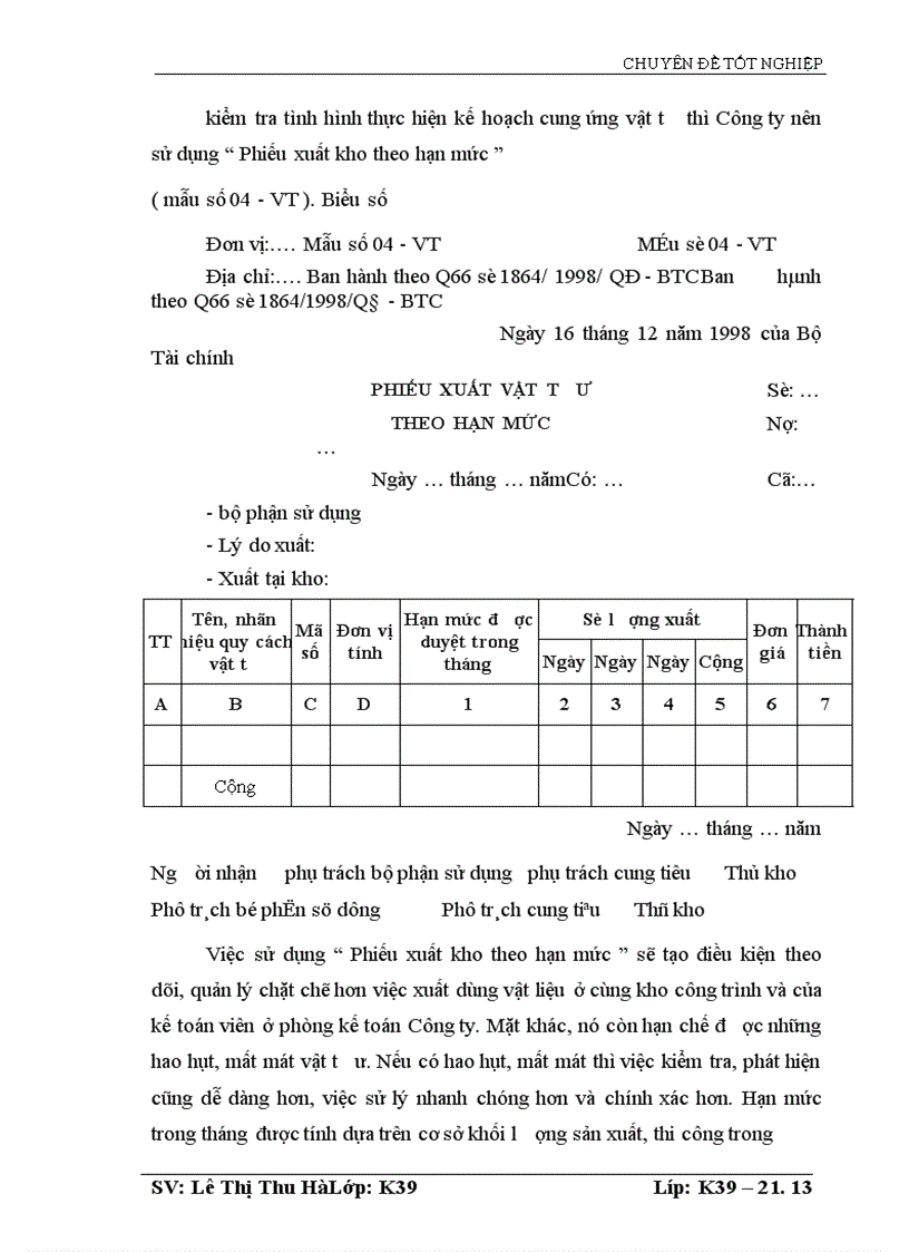 image for page Thực trạng hạch toán nguyên vật liệu và tình hình sử dụng nguyên vật liệu tại Công ty Cổ phần Đầu tư và Xây dựng HUD1