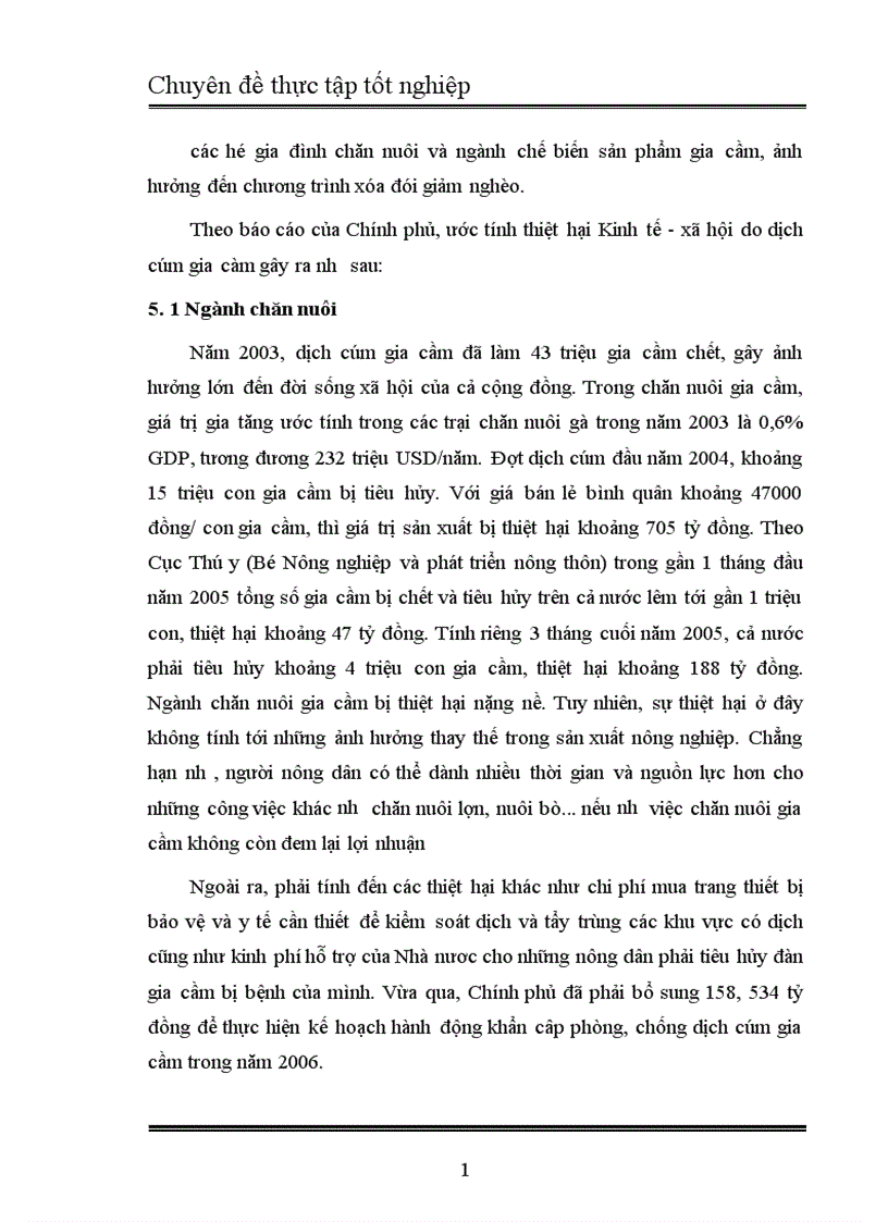 image for page ảnh hưởng của dịch cúm gia cầm đối với phát triển ngành chăn nuôi gia cầm Việt Nam 1
