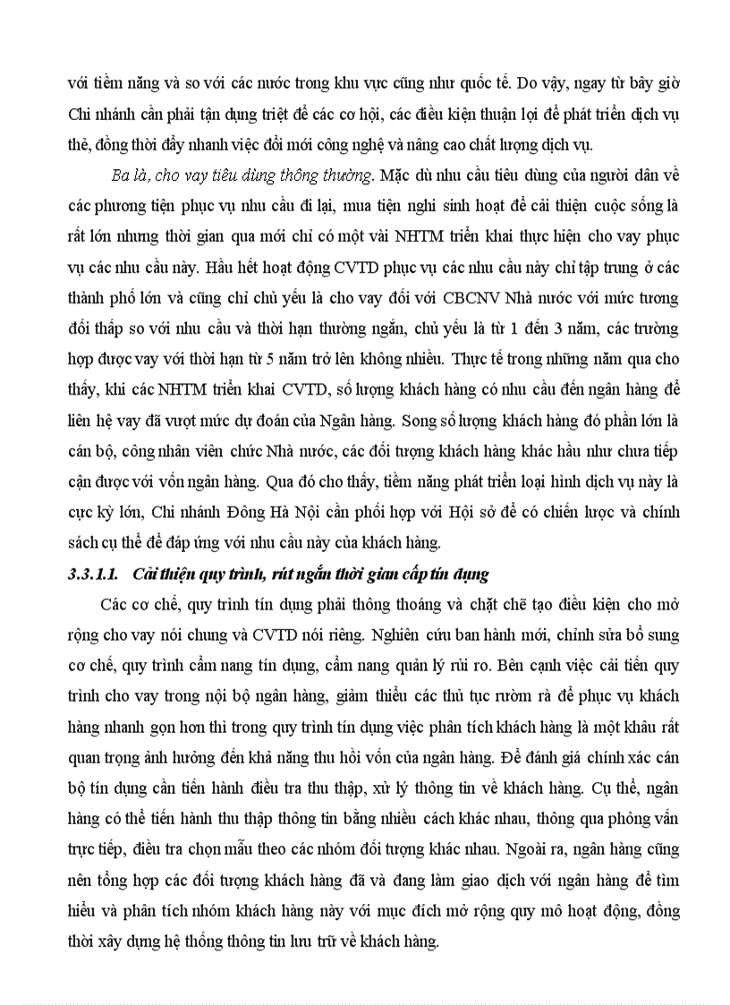 image for page Giải pháp mở rộng cho vay tiêu dùng tại Ngân Hàng TMCP Công Thương Việt Nam chi nhánh Đông Hà Nội 1