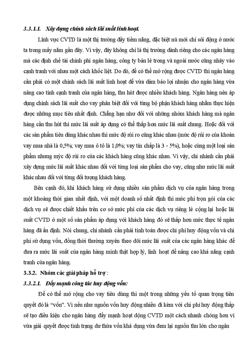 image for page Giải pháp mở rộng cho vay tiêu dùng tại Ngân Hàng TMCP Công Thương Việt Nam chi nhánh Đông Hà Nội 1
