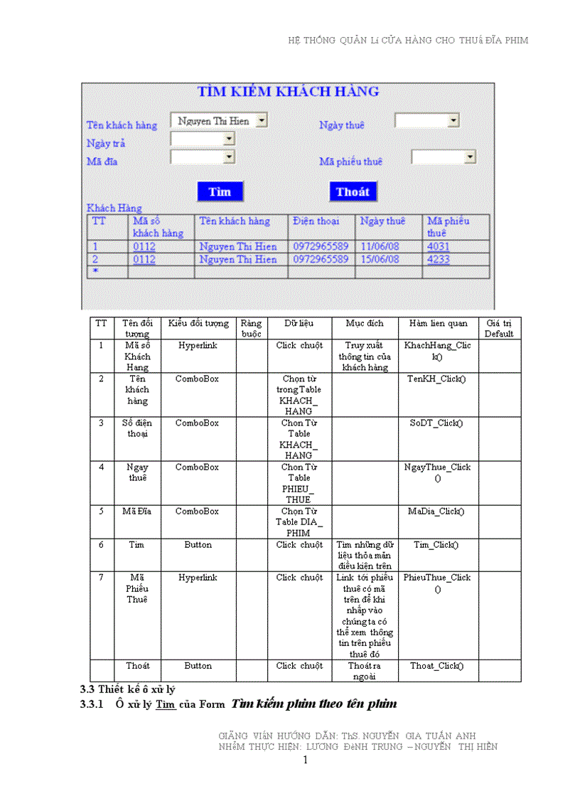 image for page Phân tích thiết kế hệ thống quản lý cho cưa hàng cho thuê đĩa phim