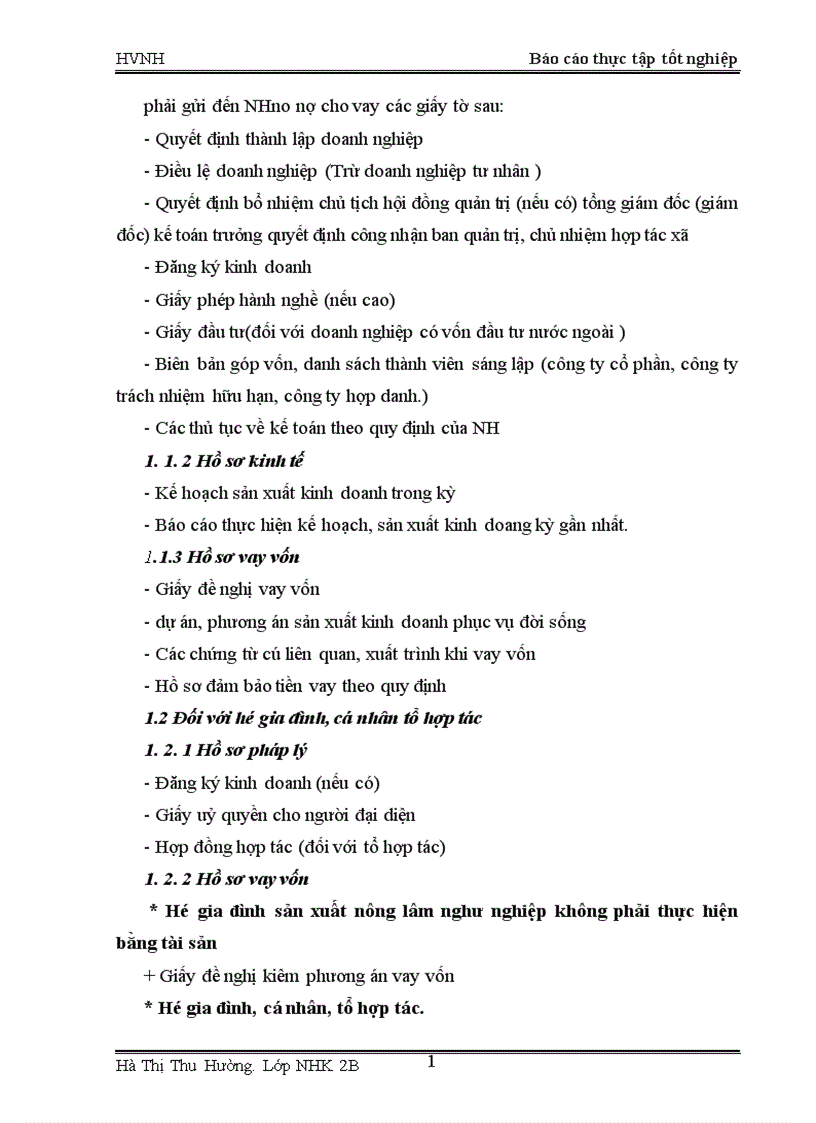 image for page Báo cáo thực tập tổng hợp tại NHN0 PTNT Thị xã Bỉm Sơn