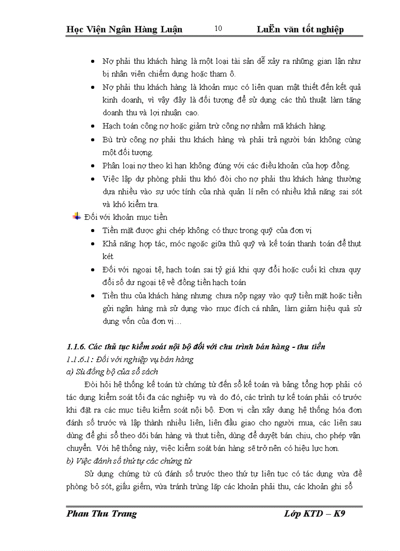 image for page Kiểm toán chu trình bán hàng thu tiền trong kiểm toán báo cáo tài chính tại công ty TNHH kiểm toán và tư vấn NEXIA ACPA 1