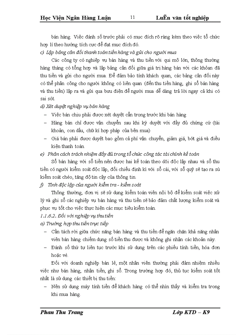 image for page Kiểm toán chu trình bán hàng thu tiền trong kiểm toán báo cáo tài chính tại công ty TNHH kiểm toán và tư vấn NEXIA ACPA 1