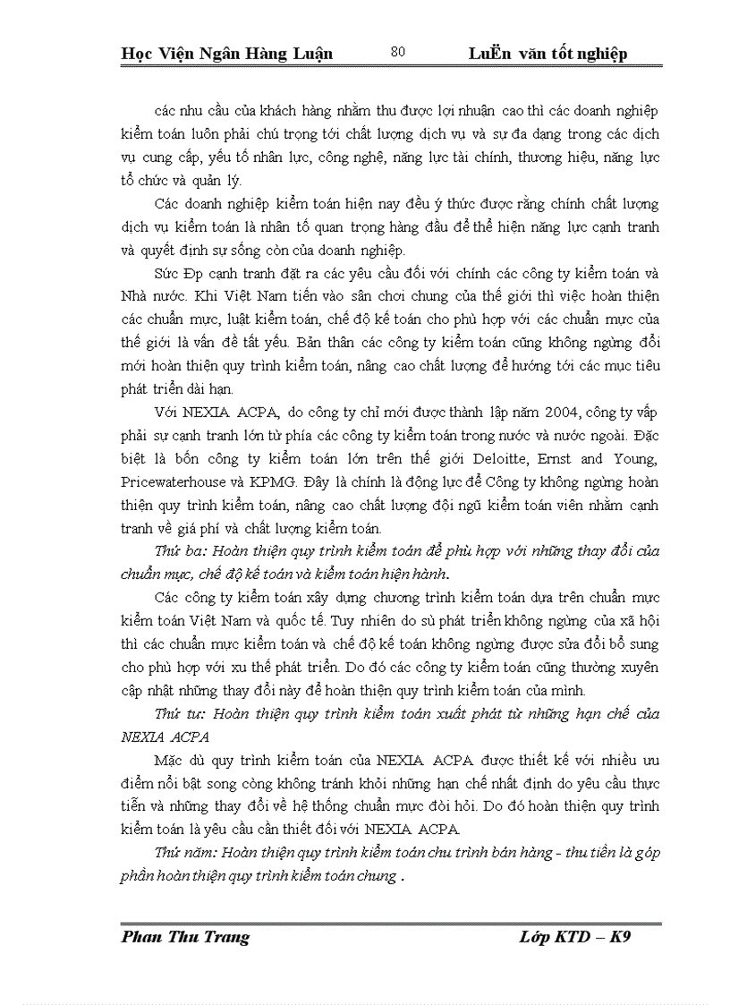 image for page Kiểm toán chu trình bán hàng thu tiền trong kiểm toán báo cáo tài chính tại công ty TNHH kiểm toán và tư vấn NEXIA ACPA 1
