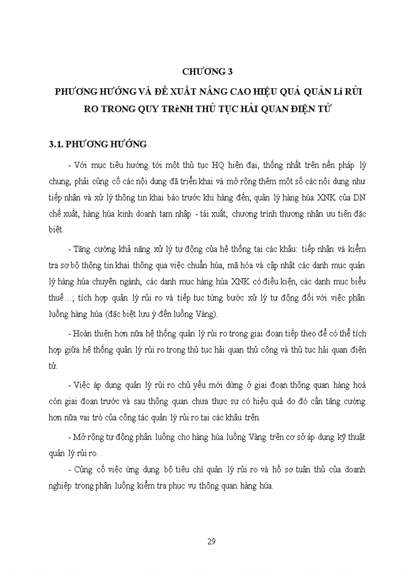 image for page Thực trạng triển khai áp dụng quản lý rủi ro trong quy trình thủ tục hải quan điện tử