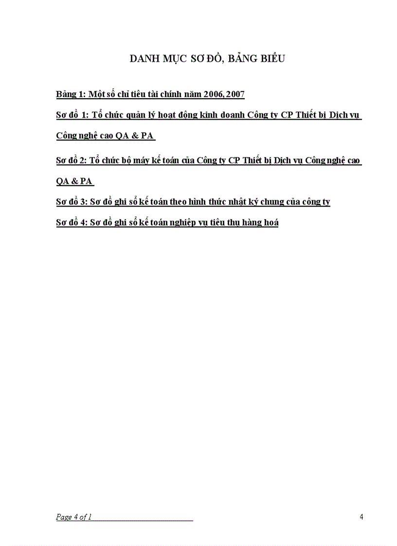 image for page Kế toán tiêu thụ và xác định kết quả hoạt động kinh doanh tại Công ty CP Thiết bị Dịch vụ Công nghệ cao QA PA