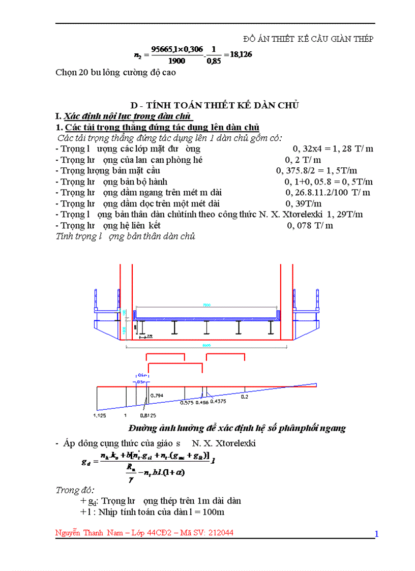 image for page Đồ án thiết kế cầu giàn thép