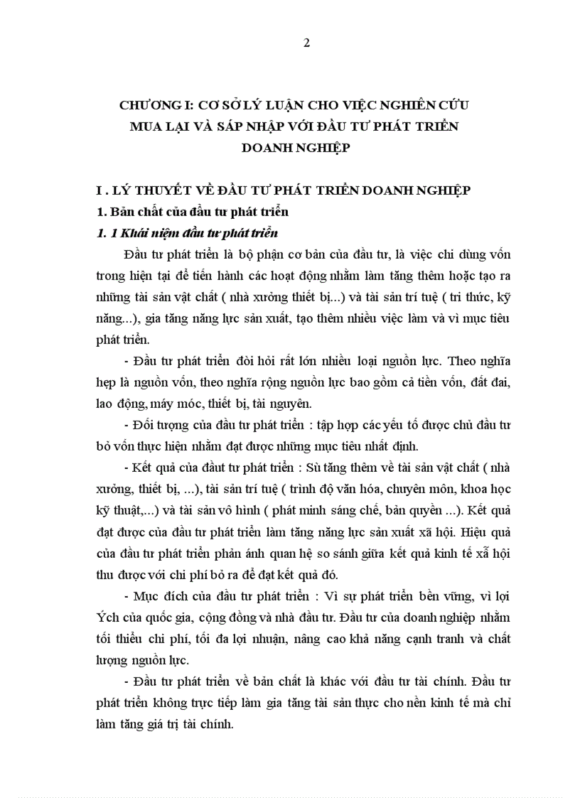 image for page Mua lại và sáp nhập với đầu tư phát triển doanh nghiệp ở Việt Nam 1