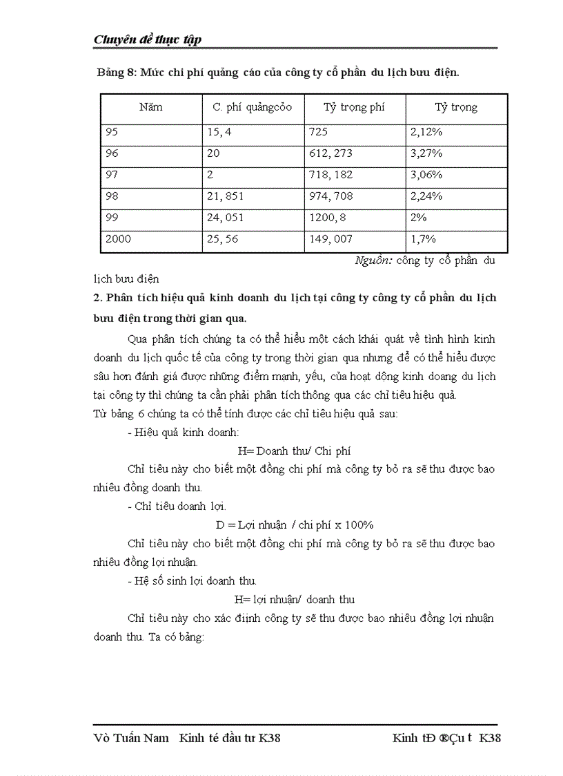 image for page Tình hình đầu tư phát triển của công ty cổ phẩn du lịch bưu điện 1