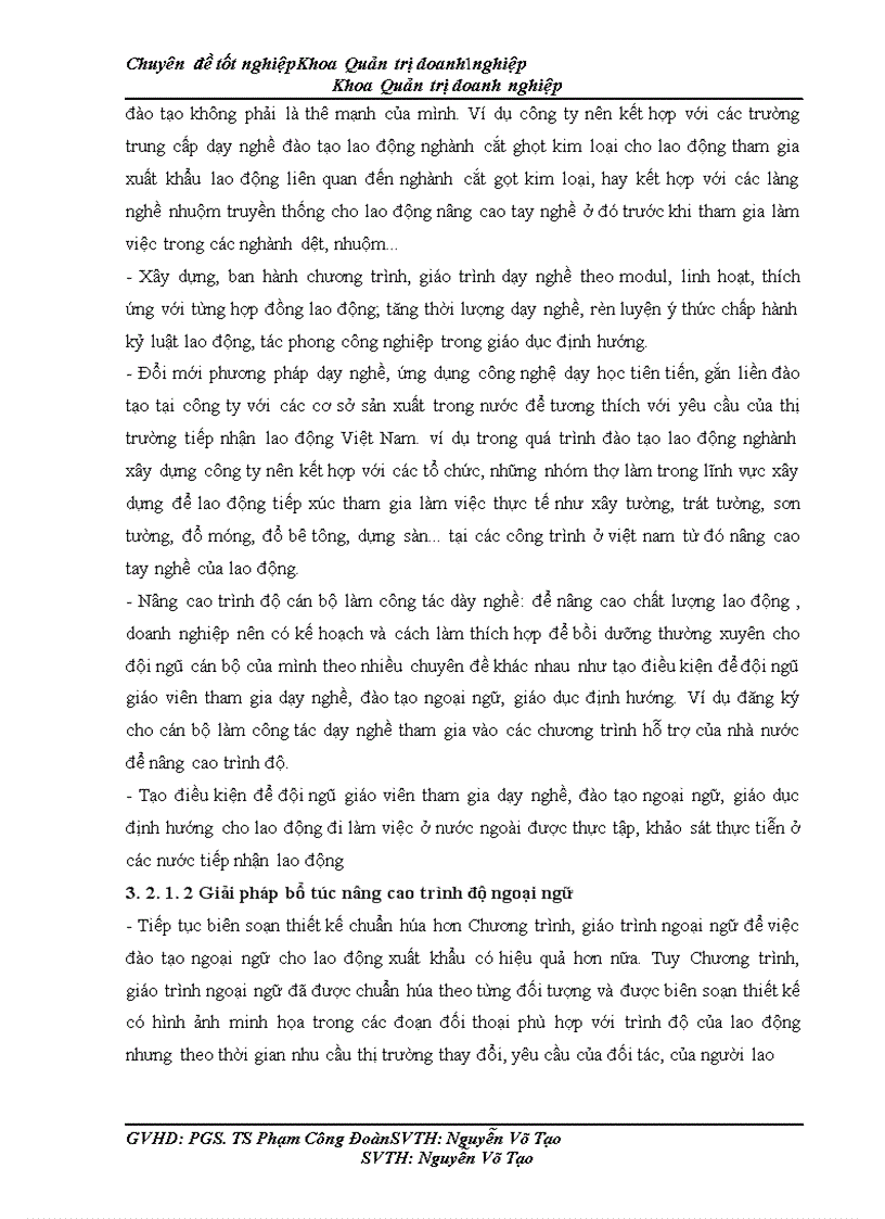 image for page giải pháp đào tạo lao động nhằm nâng cao chất lượng lao động tại công ty xuất khẩu lao động TRAENCO 1