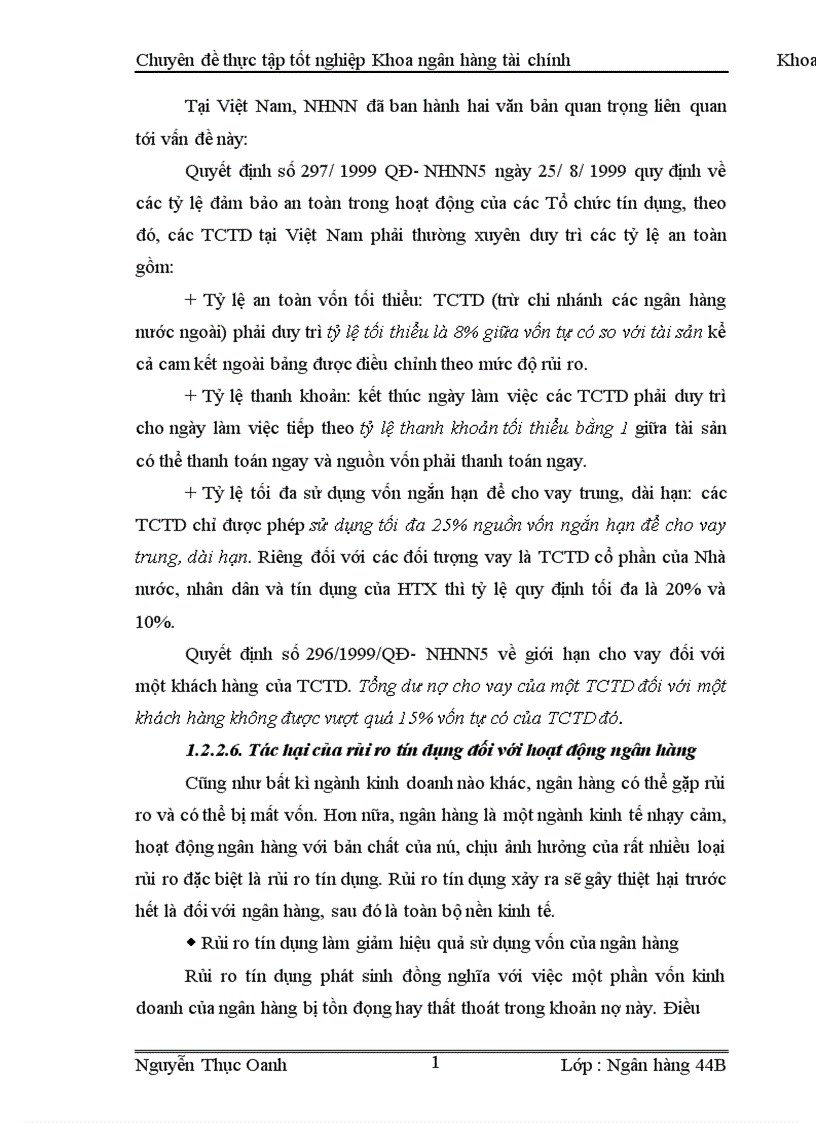 image for page Giải pháp hạn chế rủi ro tín dụng tại Ngân hàng Ngoại thương Việt Nam 1