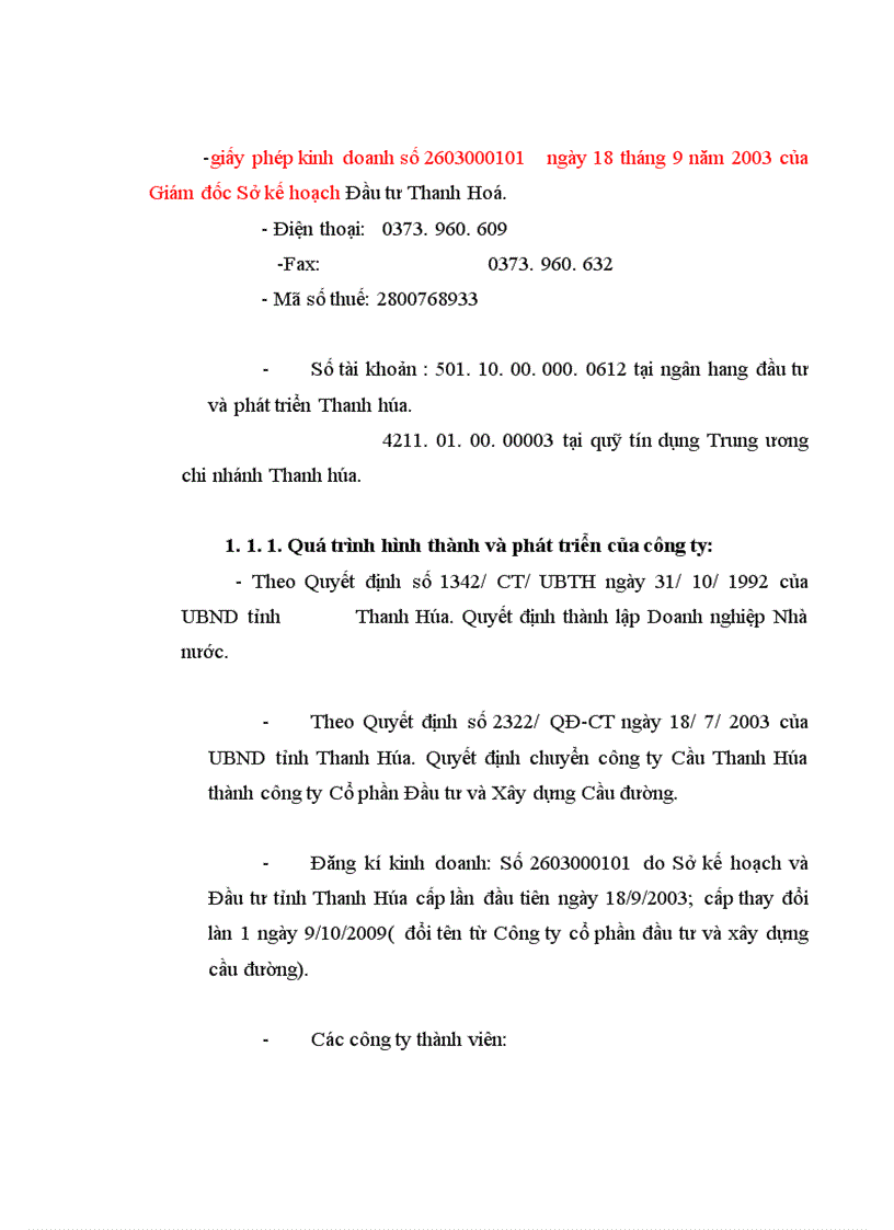 image for page Thực trạng tổ chức công tác kế toán tại công ty cổ phần đầu tư xây dựng cầu đường Thanh Hóa 1