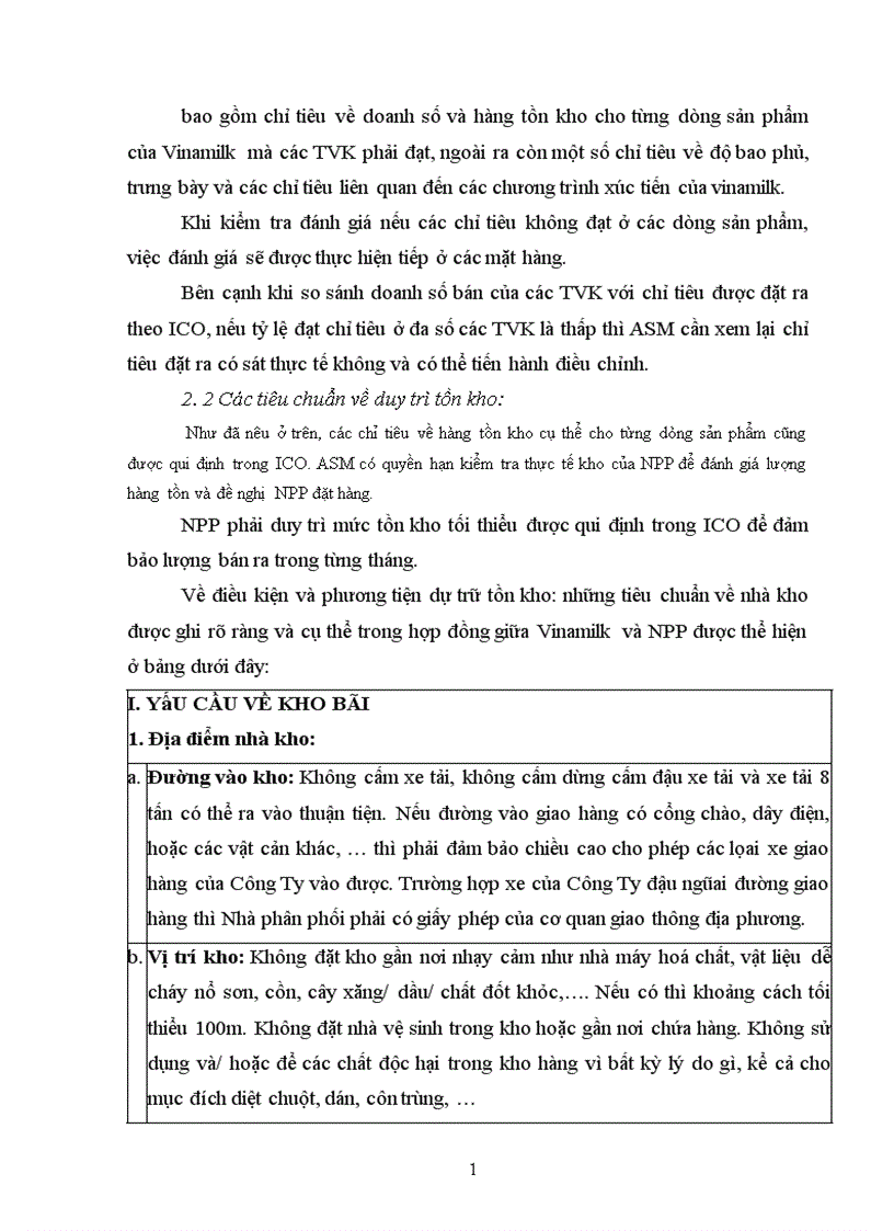 image for page Mô tả các hoạt động đánh giá TVK của Vinamilk