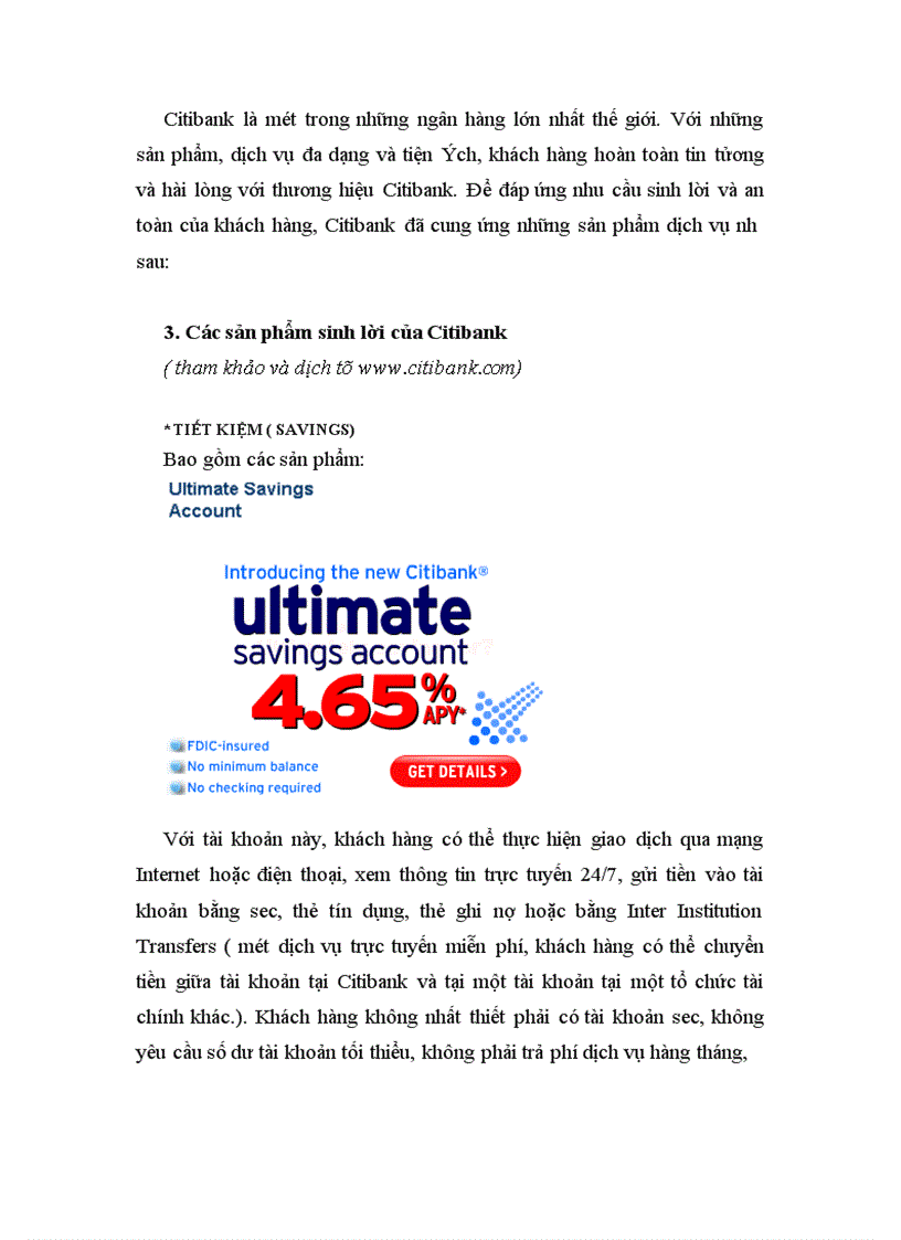 image for page Tìm hiểu danh mục sản phẩm của các NHTM và đánh giá mức độ thỏa mãn nhu cầu khách hàng