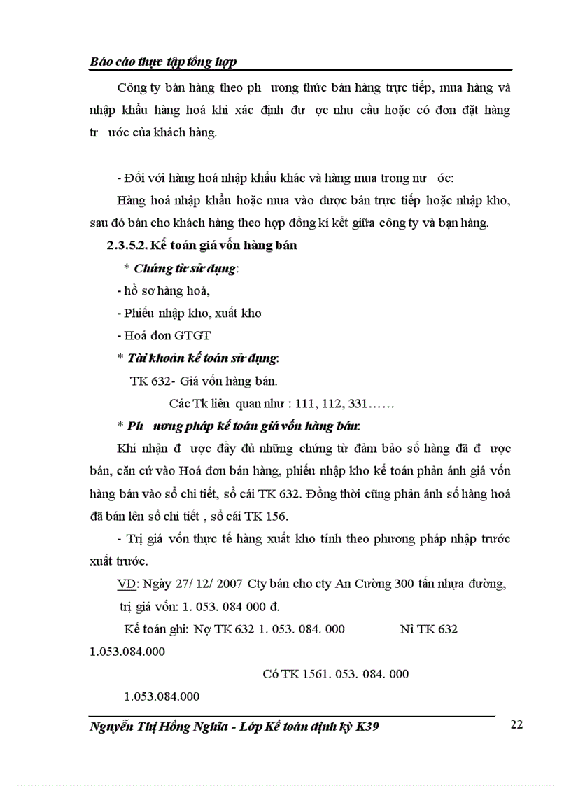 image for page Báo cáo thực tập tại Công ty Cổ Phần Đầu tư Xây dựng và Thương mại Quốc tế