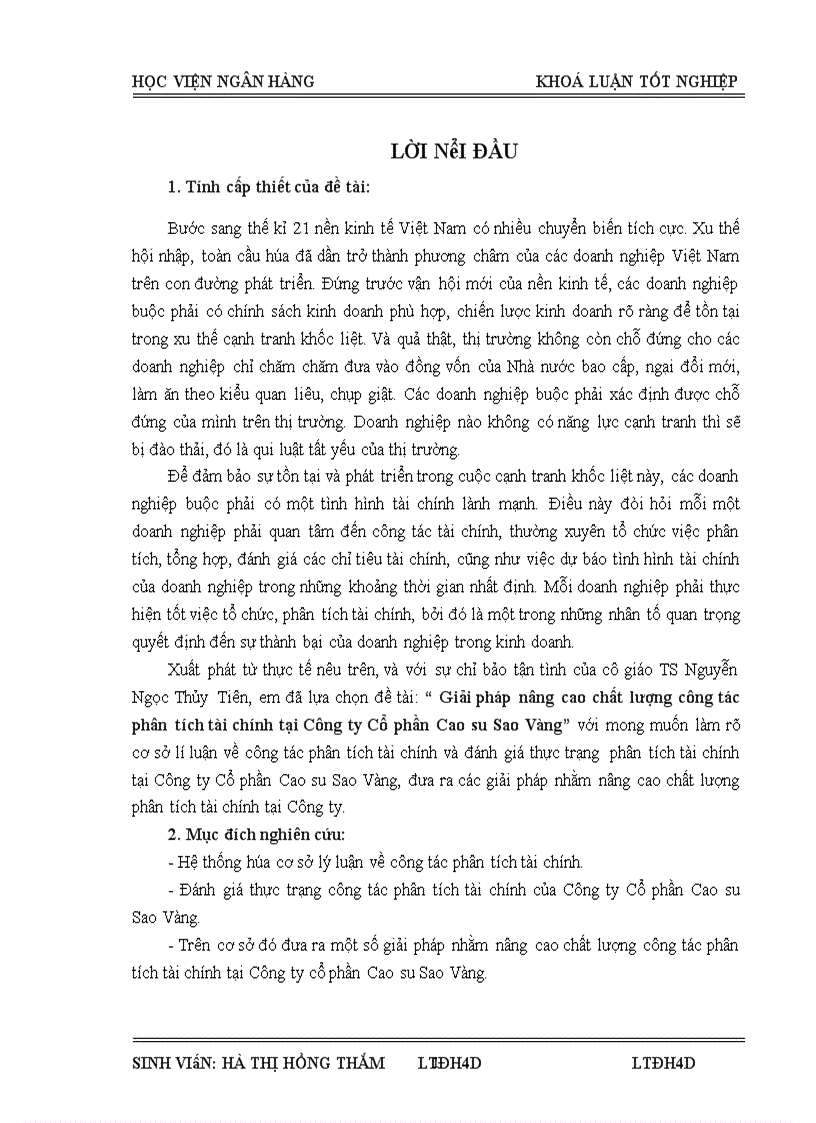 image for page Giải pháp nâng cao chất lượng công tác phân tích tài chính tại Công ty Cổ phần Cao su Sao Vàng 1