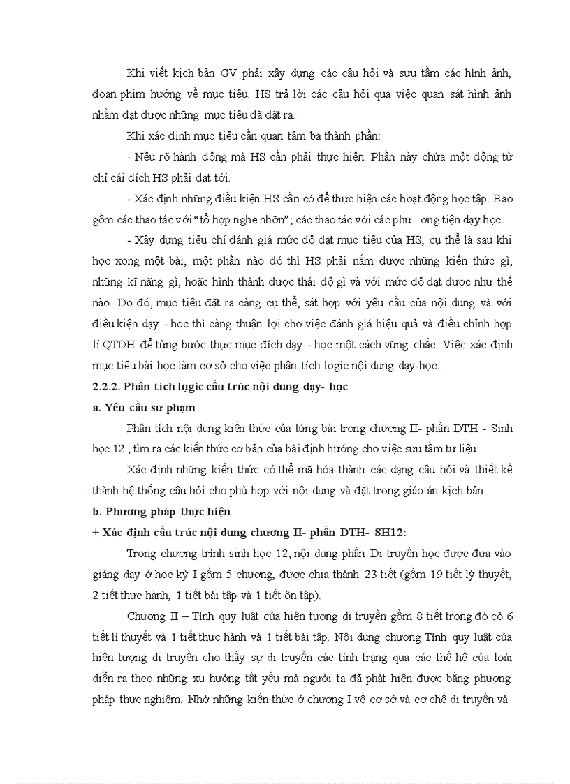 image for page Xây dựng và sử dụng bài giảng điện tử chương II phần Di truyền học Sinh học12 theo hướng tích hợp truyền thông đa phương tiện 1
